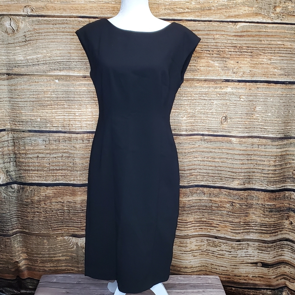 Anthropologie Maeve Little Black Dress sz 10